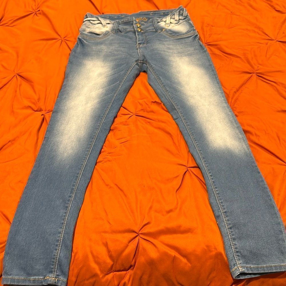 High Waisted Butt Lifting Moda Jeans